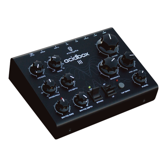 DJ機材 erica synths acidbox III Erica Synths - ACIDBOX III