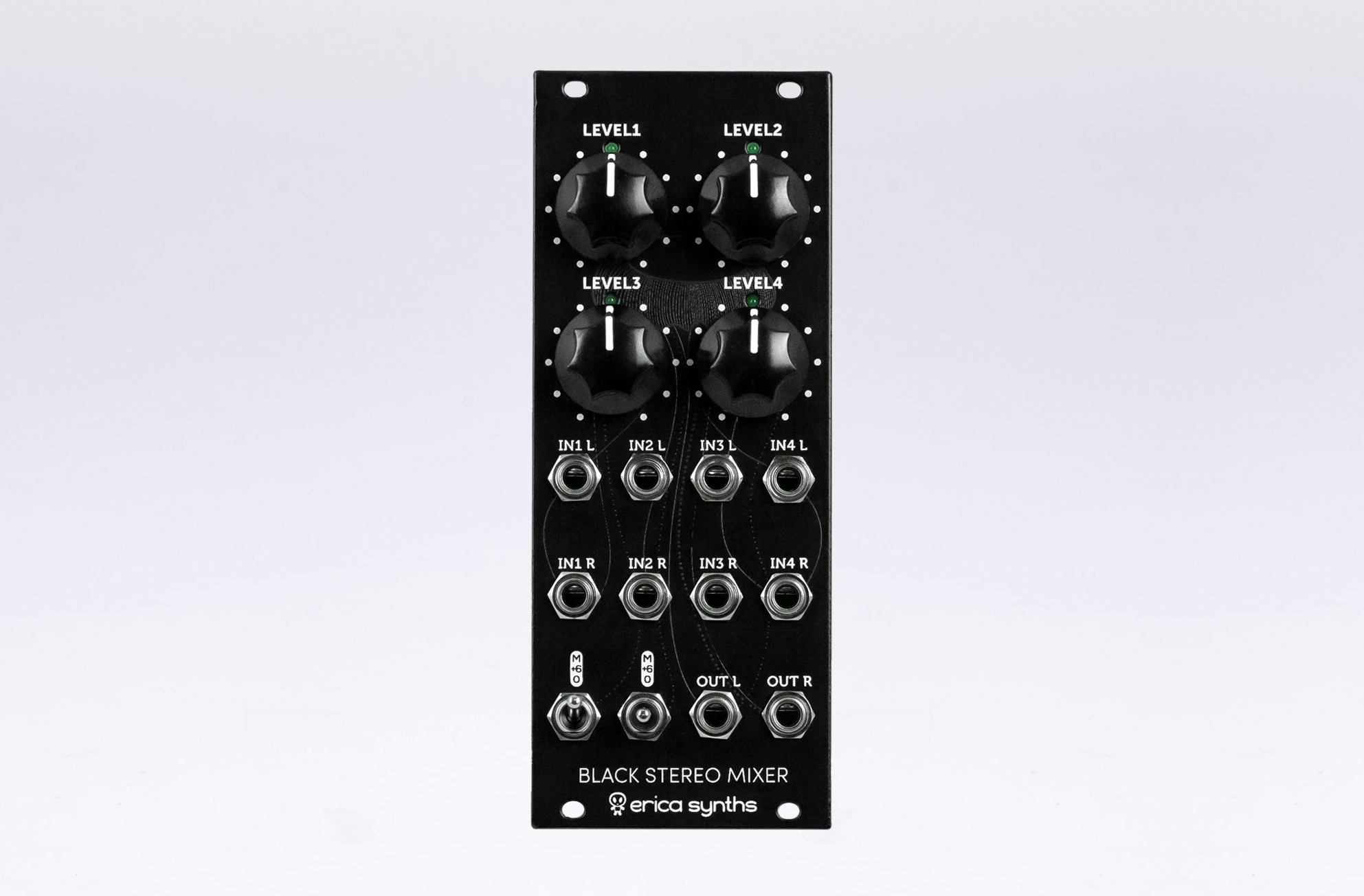 Erica Synths - Black Stereo Mixer v3