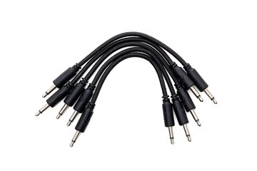 Braided Eurorack Patch Cables 10cm (5 pcs)