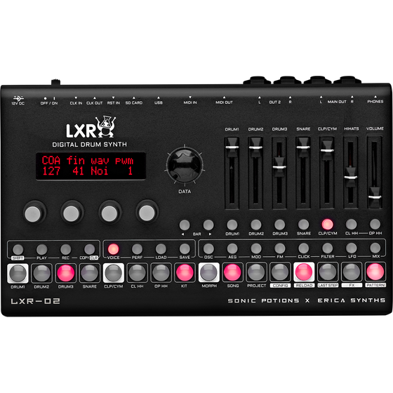 Erica Synths - Drum Synthesizer LXR-02