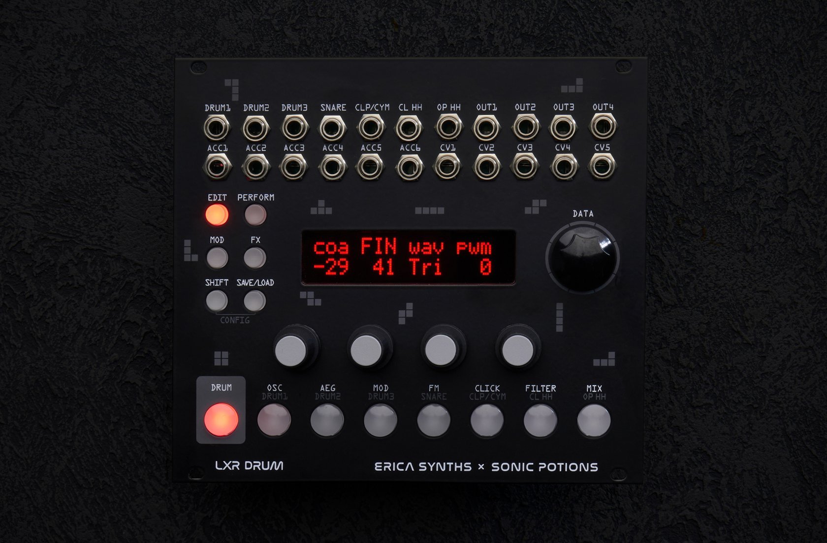 Erica Synths LXR Drum Module