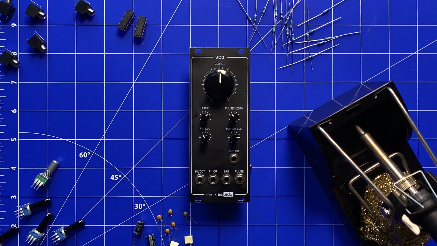 Erica Synths EDU DIY VCO demo