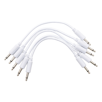Braided Eurorack Patch Cables 10cm (5 pcs)