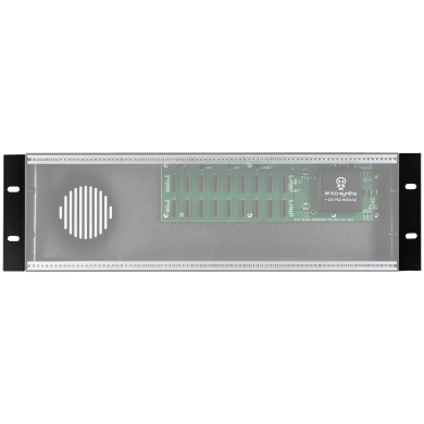 Rack ears (pair)  for 1 row case
