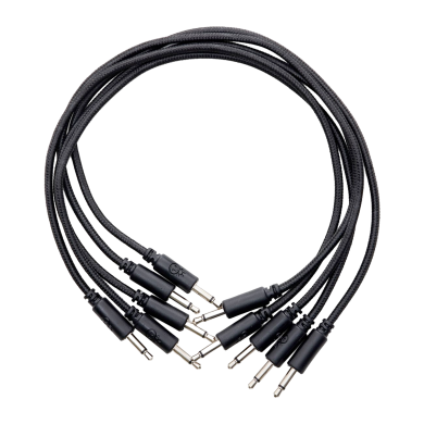 Braided Eurorack Patch Cables 30cm (5 pcs)
