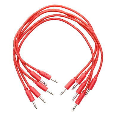 Braided Eurorack Patch Cables 20cm (5 pcs)