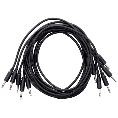Braided Eurorack Patch Cables 60cm (5 pcs)