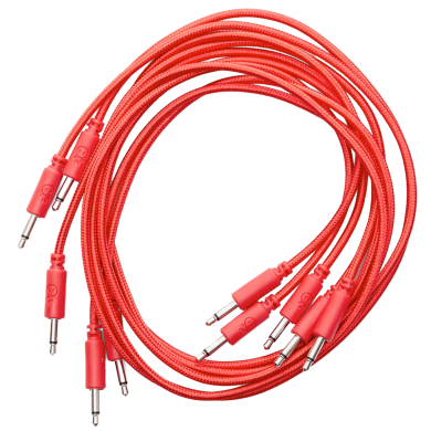 Braided Eurorack Patch Cables 90cm (5 pcs)