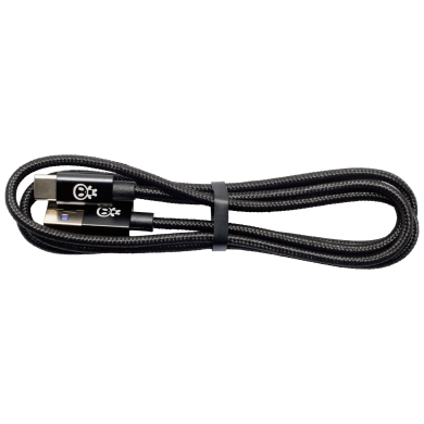 USB A – USB C braided cable 1 m