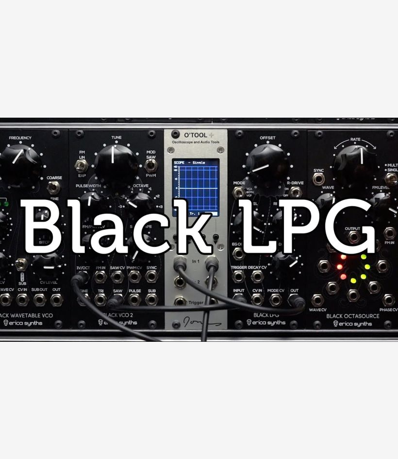 Erica Synths BLACK LPG モジュラーシンセ Black LPG - Erica Synths