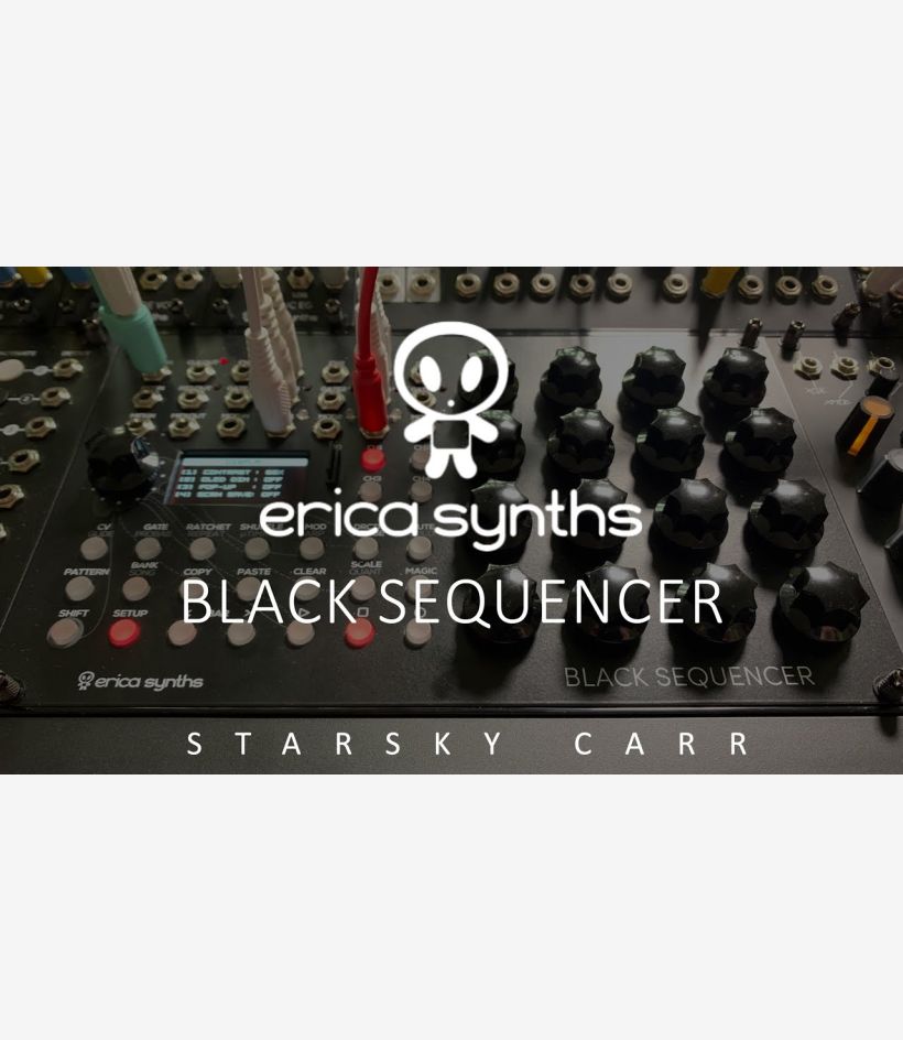 Black Sequencer - Erica Synths