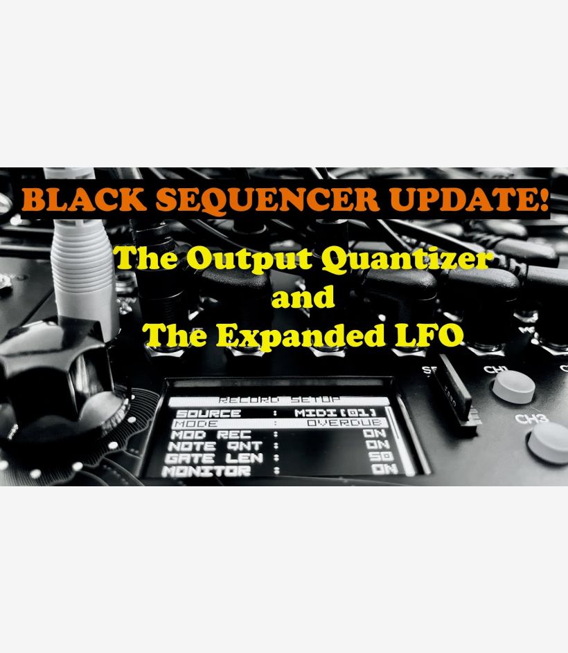 Black Sequencer - Erica Synths