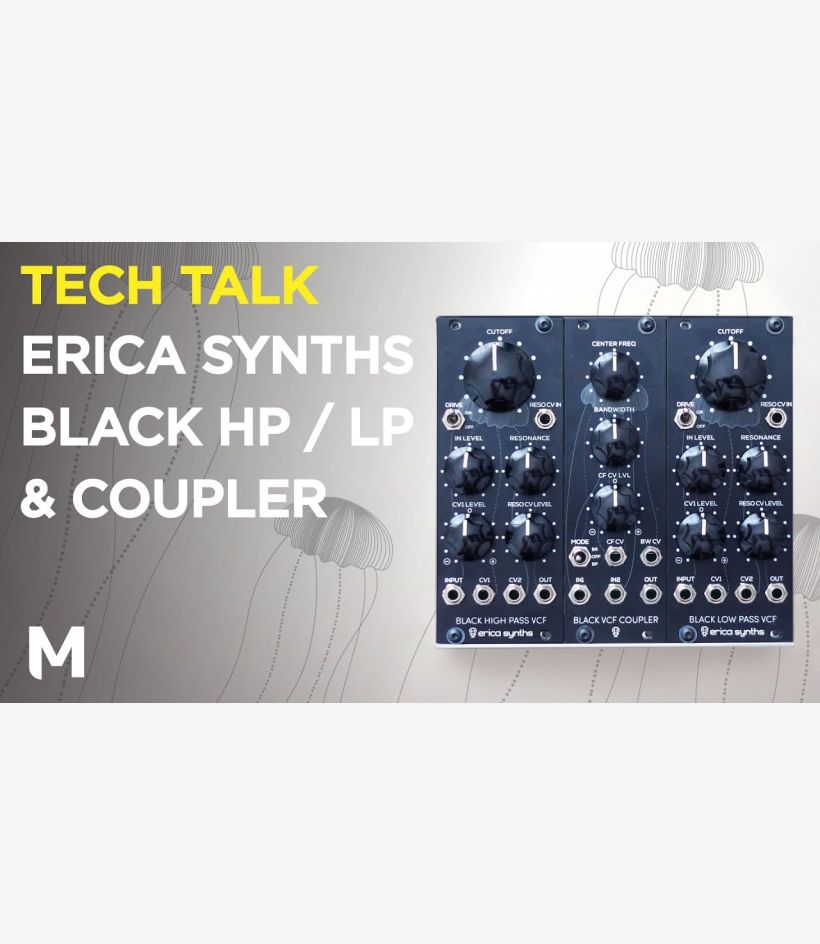 ericaෆ̈ Black VCF Coupler - Erica Synths