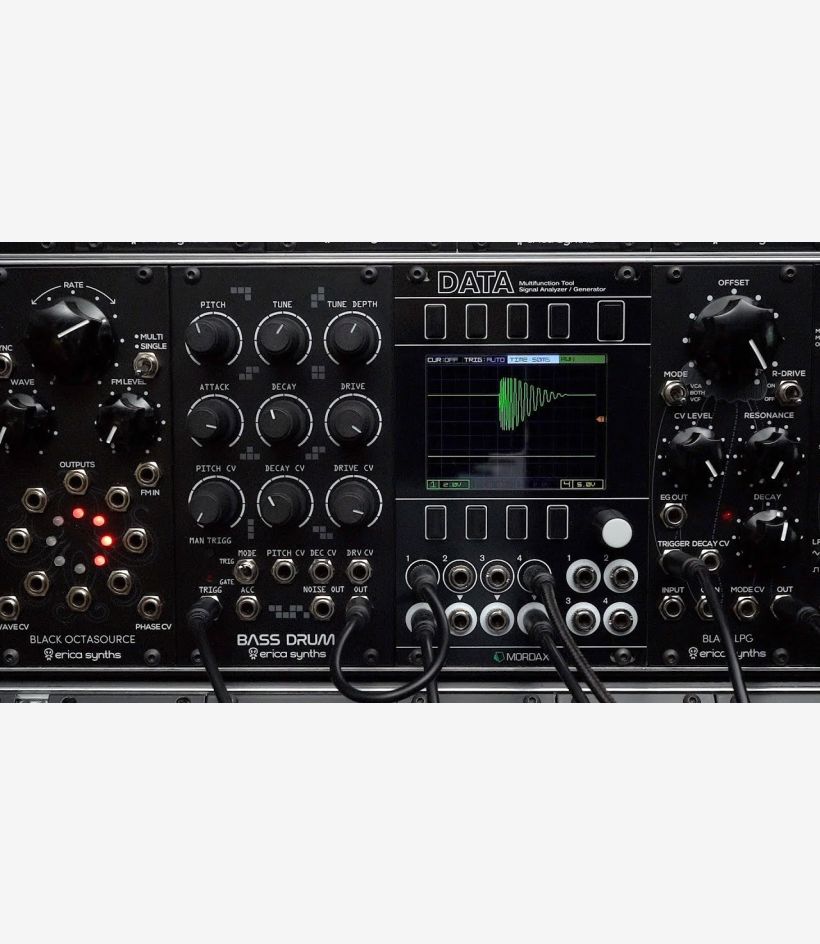 Erica Synths Bass Drum White モジュラーシンセ Bass Drum2 - Erica Synths