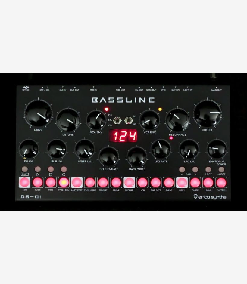 Desktop Bassline DB-01 - Erica Synths