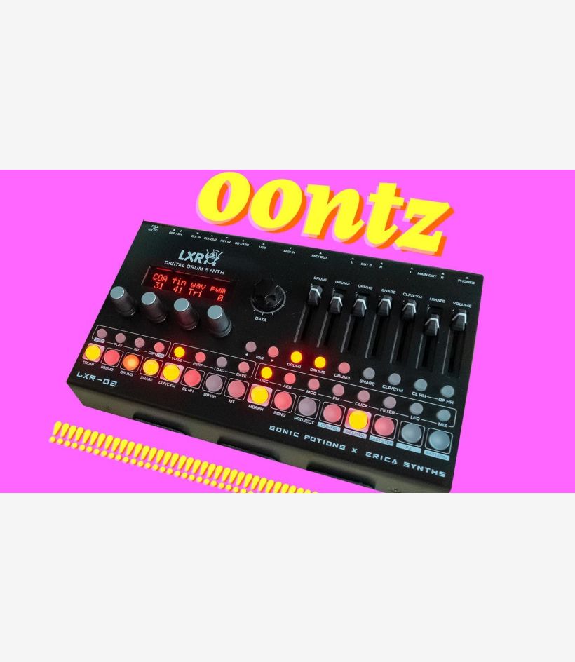 Drum Synthesizer LXR-02 - Erica Synths