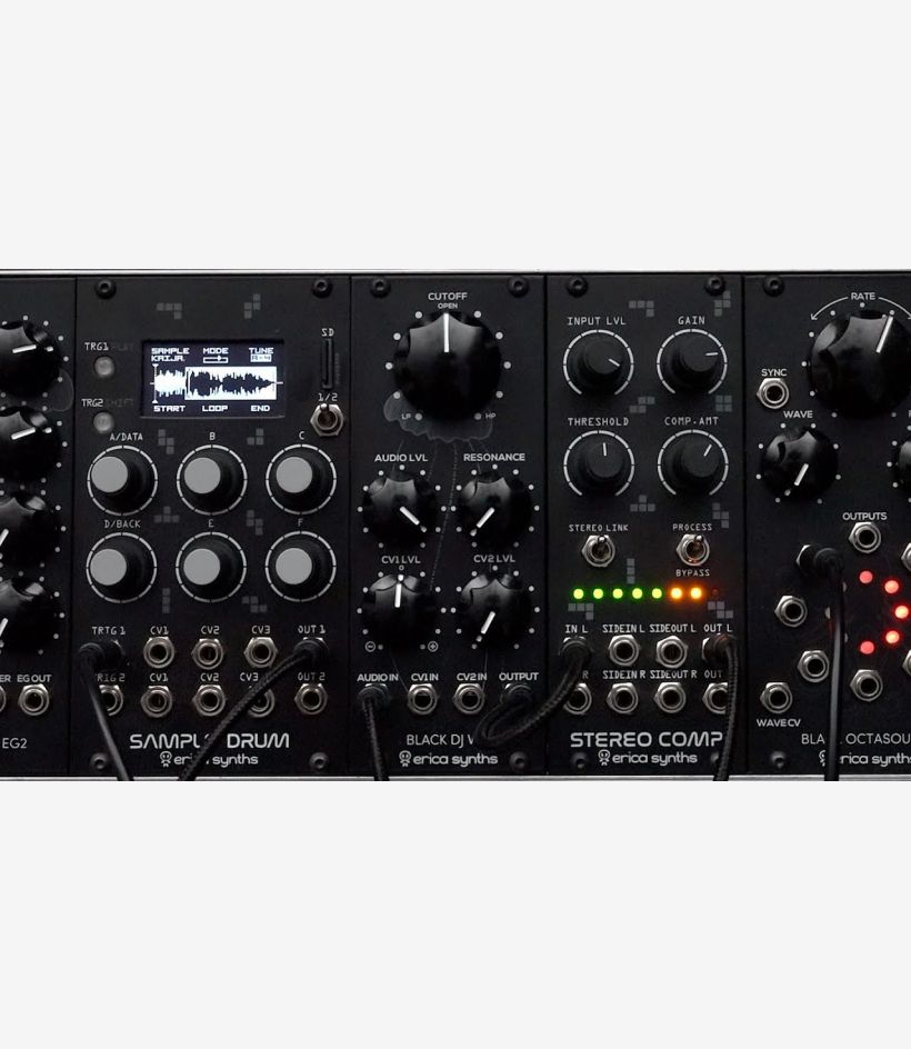 Black DJ VCF - Erica Synths