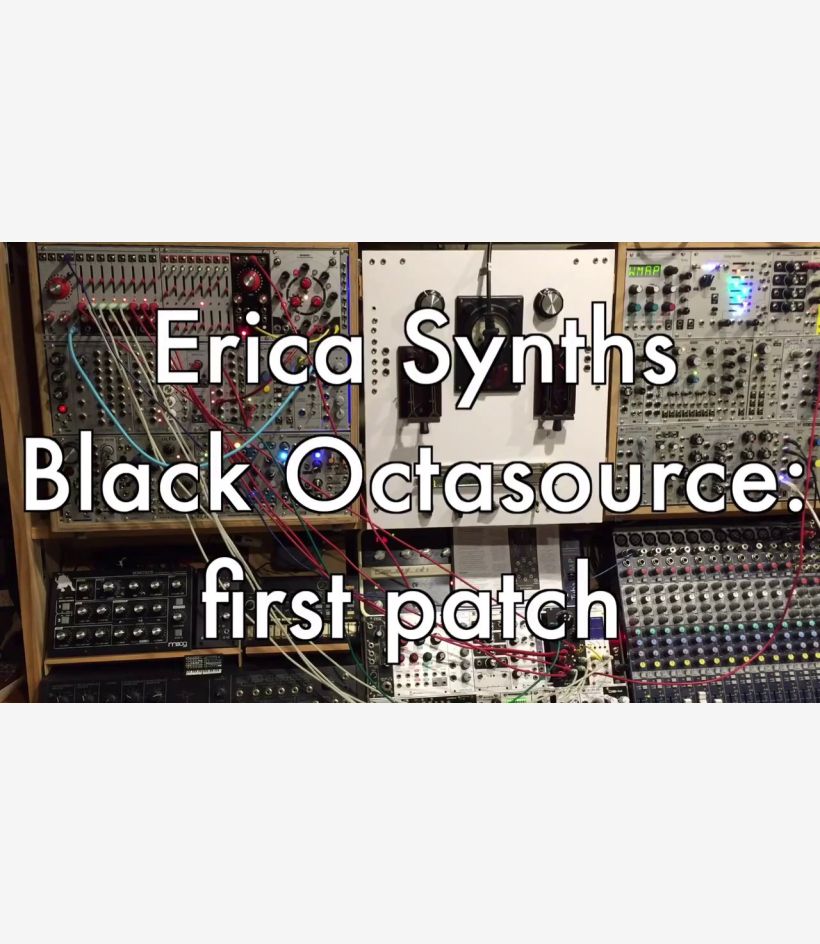 Black Octasource - Erica Synths
