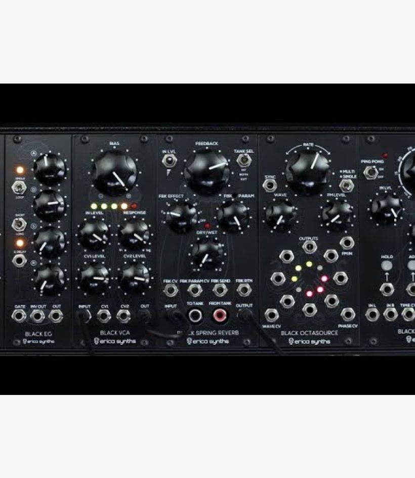Black Spring Reverb - Erica Synths