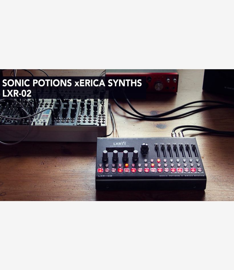 Drum Synthesizer LXR-02 - Erica Synths