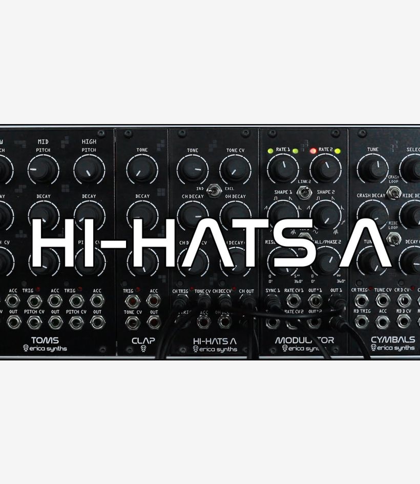 Erica Synths HI-HATS A 新品未使用品 ユーロラック Hi-Hats A - Erica Synths