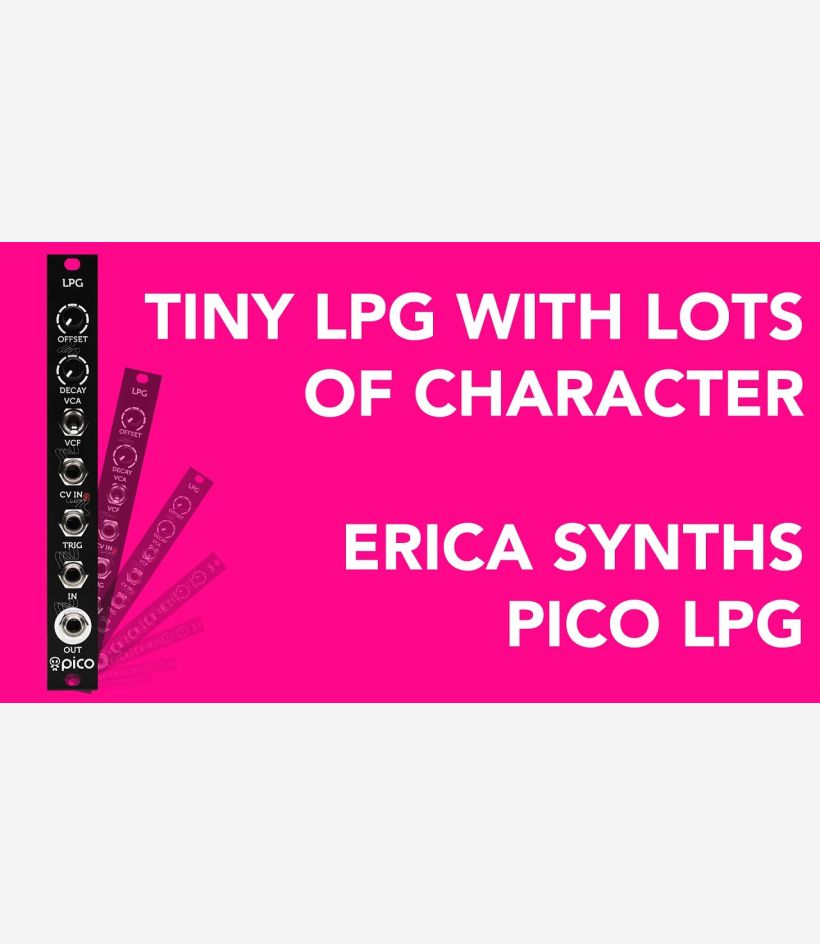 Erica Synths Pico LPG（本体＋リボンケーブル）/ ほぼ未使用 Pico LPG - Erica Synths