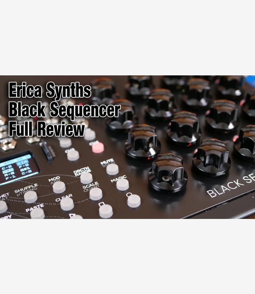 Black Sequencer - Erica Synths