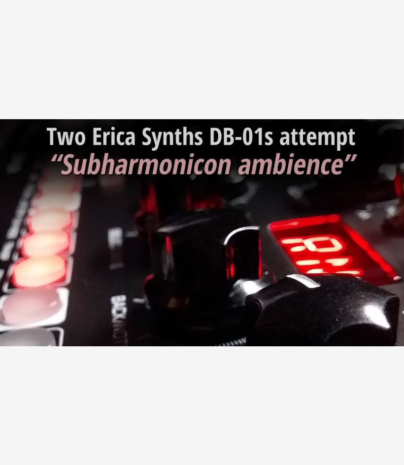Desktop Bassline DB-01 - Erica Synths