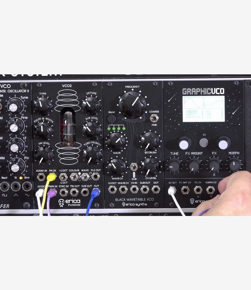 期間限定値下げ！ERICA SYNTHS FUSION VCF V2 Fusion VCO V2 - Erica Synths
