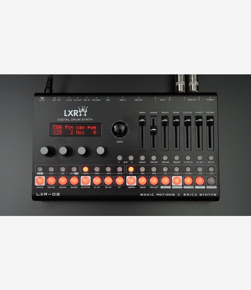 Drum Synthesizer LXR-02 - Erica Synths
