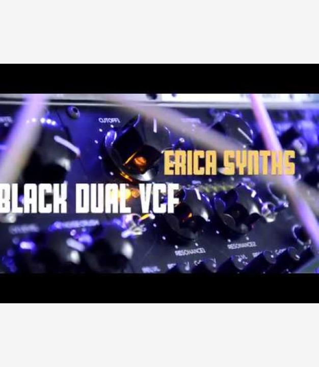 Black Dual VCF - Erica Synths