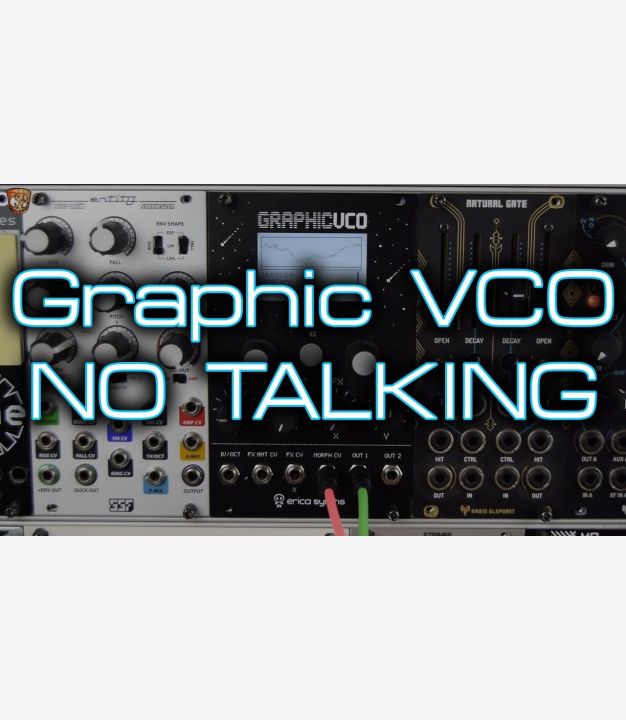 Erica Synths Graphic VCO モジュラー　ユーロラック Graphic VCO - Erica Synths