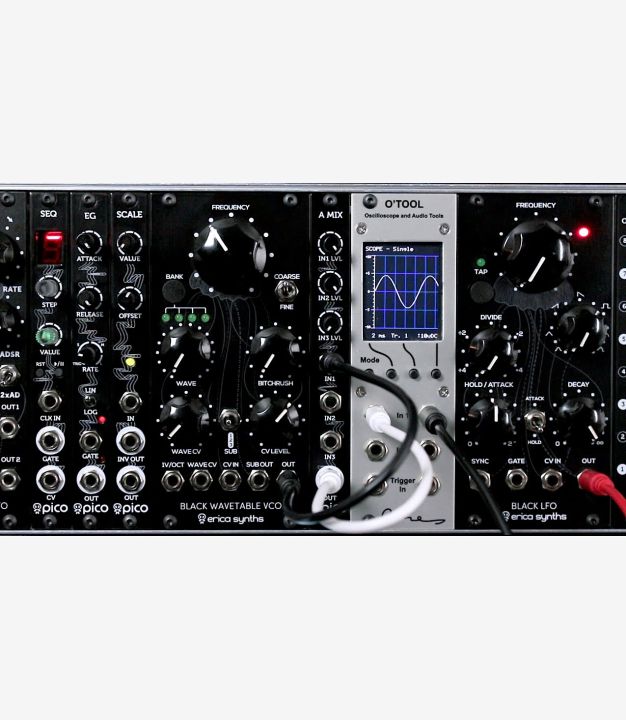 Black Varishape VCO 1 モジュラーシンセ　ユーロラック VCO Erica Black Synths Varishape Wavetable お気に入りの色々使える
