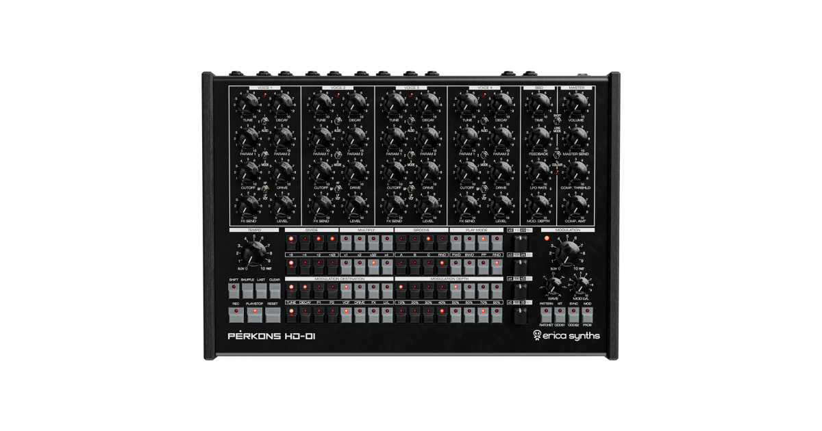 Perkons HD-01 BLACK - Erica Synths
