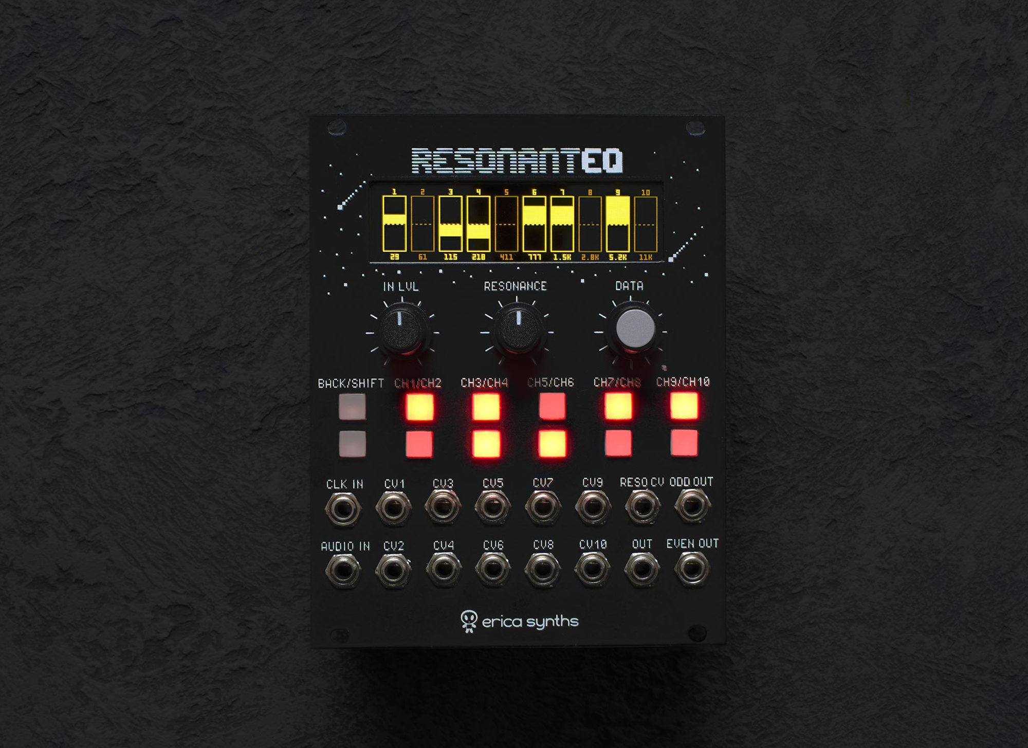 Superbooth'24: Graphic Resonant Filterbank - Blog - Erica Synths